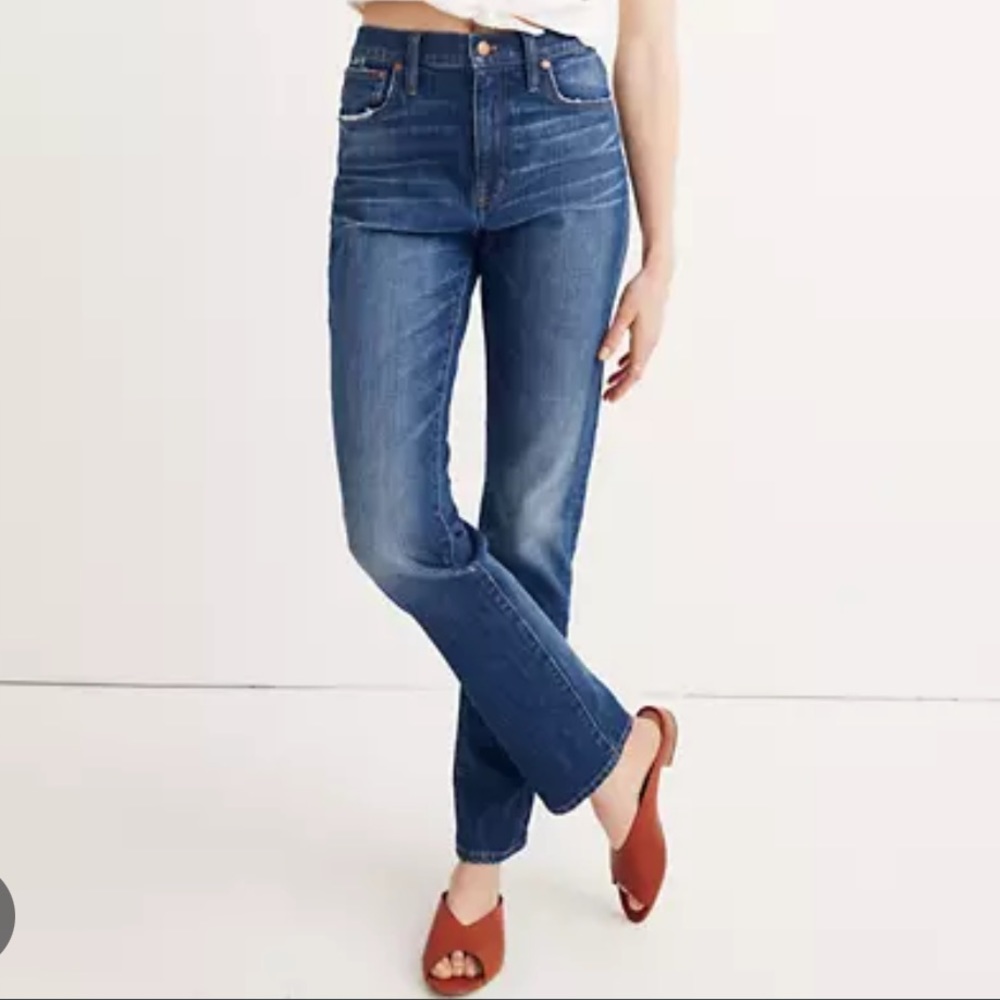 Madewell High-Rise Slim Boyjean